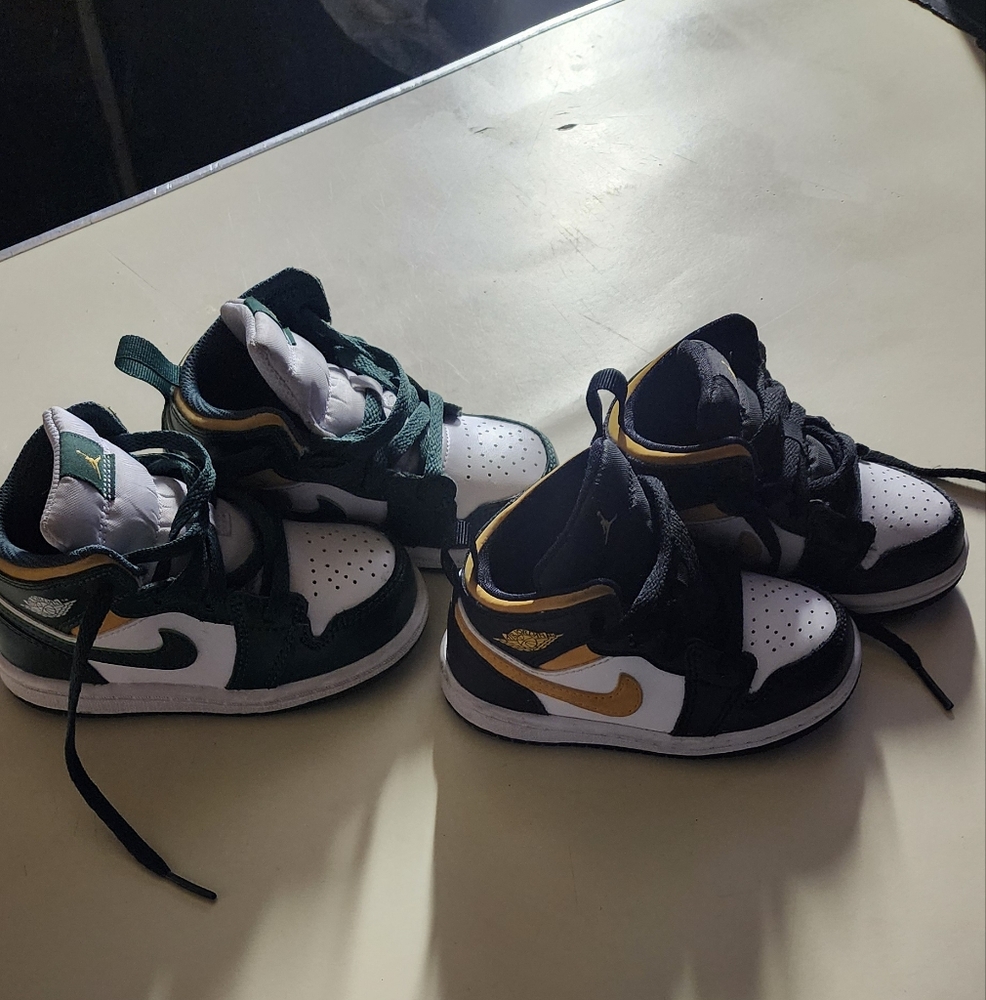 Jordans, reeboks